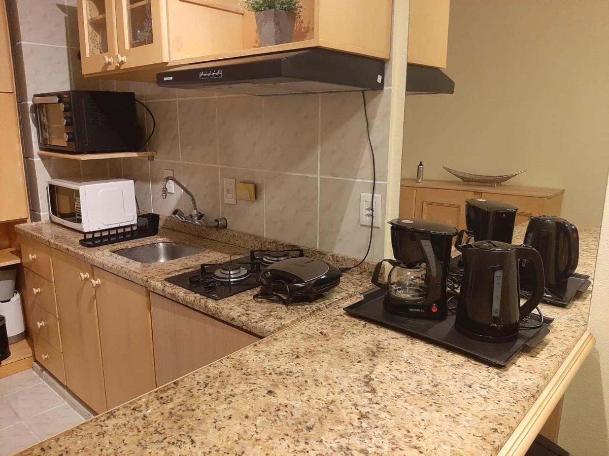 Kitnet Plaza Serrana Apartment Canela Bagian luar foto