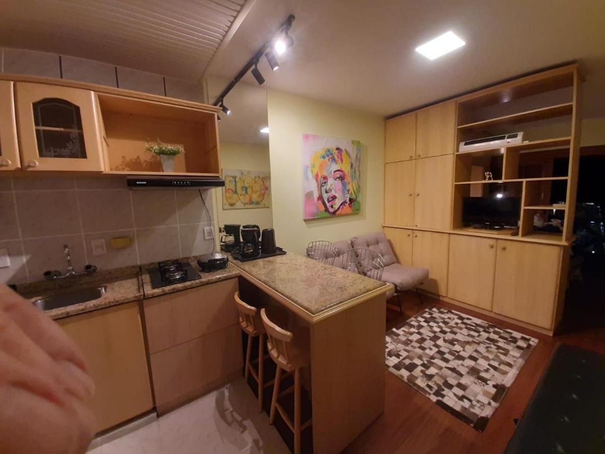 Kitnet Plaza Serrana Apartment Canela Bagian luar foto