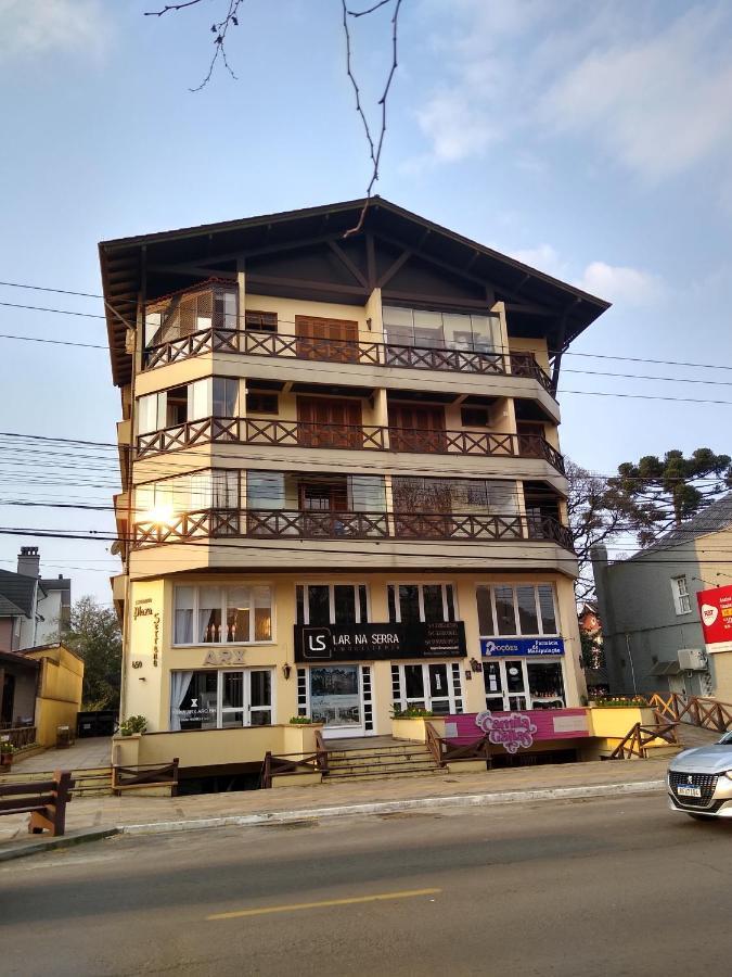 Kitnet Plaza Serrana Apartment Canela Bagian luar foto
