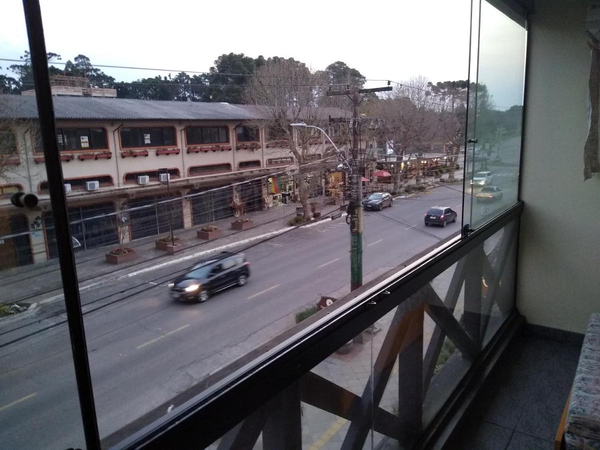 Kitnet Plaza Serrana Apartment Canela Bagian luar foto